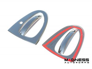 smart 451 Door Handle Trim Cover Kit - Chrome